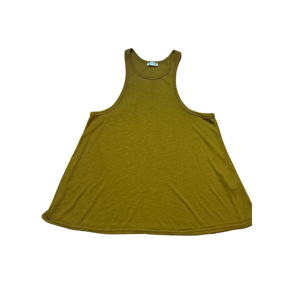 Free People Intimately Free brown relaxed fit tank sz S